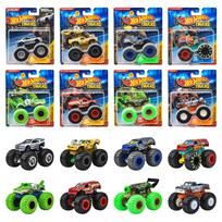 Hot Wheels Monster Trucks Assortment 8 Miniature Box Set 164 - Vehicles/Toys - (Ages 3+) - Multi-color (FYJ44-982D) blue
