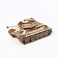 Chengchen DIY 3D Wooden Tank Puzzle beige