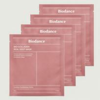 „Biodance“ kolageno kaukių rinkinys, „Bio Collagen Real Deep Mask“, 4 lapeliai beige