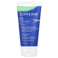 Differin®, Maximum Strength Acne Foaming Cleanser, 148 Ml (5 Fl Oz) blue