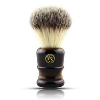 Frank Shaving Kokybiškas sidabrinio galiuko barsukų plaukų skutimosi šepetėlio mazgas Dydis 24mm, 1 vnt., 1 vnt. beige