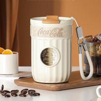Gemige Coca-Cola Badge Series Insulated Cup brown