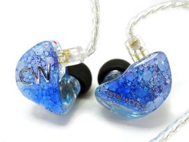 Canal Works Universal In-Ear Monitor CW-U02a Limited Edition Blue Snow Full RangeSingle Driver Universal In-Ear Monitor CW-U02a