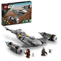 LEGO Žvaigždžių karai Mandalorianų žvaigždžių naikintuvas Žaislas Žaislas Dovana Gimtadienis Statybinis kaladėlė Kalėdos Berniukai Mergaitės Vaikai 9 Metų 10 Metų 11 Metų Pradinukai pilka spalva
