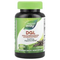 Nature'S Way, Dgl, Licorice, Chewable 100 Tablets