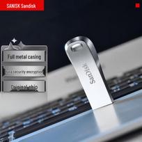 SanDisk CZ74 64GB USB 3.2 Metal Flash Drive gray