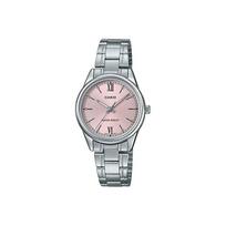 CASIO Moteriškas standartinės serijos rožinis laikrodis LTP-V005D-4B2 LTP-V005D-4B2 Regular Watch Box gray