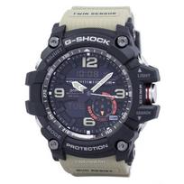 Casio G-Shock Mudmaster analoginis skaitmeninis dvigubas jutiklis GG-1000-1A5 GG1000-1A5 vyriškas laikrodis juoda