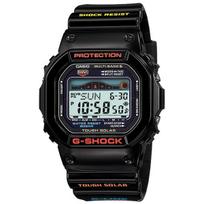 Casio Vyriškas G-SHOCK GWX-5600-1JF [G-SHOCK G-LIDE MULTIBAND6] apvalus laikrodis Black Resin Digital