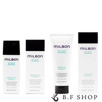 Milbon Global galvos odos valomasis gelinis šampūnas 200ml Drėkinanti kaukė 200g Rinkinys white