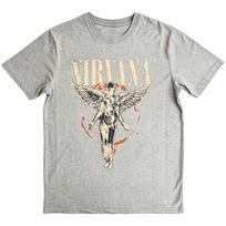 Vasaros Nirvana Roko grupės vyriški marškinėliai medvilniniai unisex madingi trumparankoviai laisvi patogūs patogūs marškiniai 3XL white