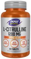 NOW Foods L-Citrulline, 1200mg Extra Strength - 120 tablečių