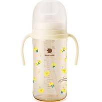 Green Finger Bebegrow PPSU straw cup 280ml, yellow iris, 1 piece beige