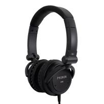 PHONON 4400 Mobilūs Ausinės Sulankstomos Laidines Sandarios DJ Hi-Fi Ant Ausies juoda