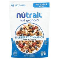iHerb Nut Granola, Blueberry Cinnamon, 227g (8oz) 227g - 1 ea blue