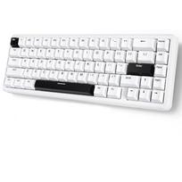 ATTACK SHARK X65 HE Rapid Trigger Magnetic Wired Gaming RT 8K Polling 0 Dead 128K Scan QMK Web RGB Key Customizable Trigger 8K Cable Keyboard,