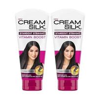 Kremas šilkinis kondicionierius Stand-Out Straight 180ml x 2 black