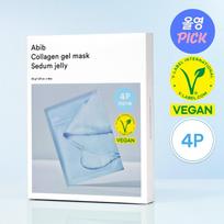 Abib Collagen Gel Mask Sheet Sedum Jelly 4P white