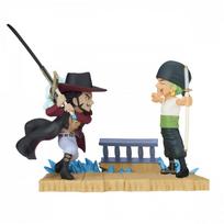 One Piece Pasaulio Kolekcinė Figūrėlė Log Stories Roronoa Zoro VS Dracule Mihawk black