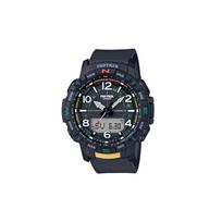 Casio PRO TREK Serija-PRT Madingas Keturviečio Jutiklio Daugiafunkcis Lauko Alpinizmo Vandeniui Atsparus ir Smūgiams Atsparus Sportinis Kvarcinis PRT-B50-1PR juoda