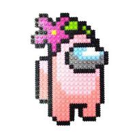 „Deform Block among Us Brawl Stars Cookie Run Kingdom Super Mario Animal Crossing Crafting“ rinkinys, 9–7 gėlės, populiarūs Korėjos žaislai pink