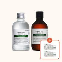 1 Citadew Acne functional large-capacity gel cleanser + 1 Citadew toner, single item gray