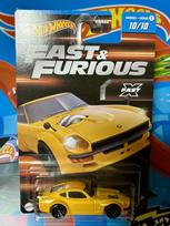 Hot Wheels Fast Furious DATSUN 240Z CUSTOM Nissan Fairlady Z & (Brand New, Unopened) white