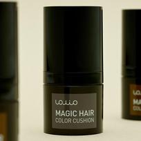 Amini Lolio 1 second cover hair color cushion, dark brown, 1 piece black
