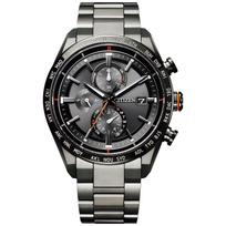 CITIZEN Wristwatch ATTESA (Radio-controlled Waterproof Advertising Model) AT8185-62E Lightweight Titanium Light-powered Eco-Drive Sapphire Glass ACT gray