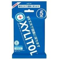 LOTTE Xylitol Gum Fresh Mint 5P (14pcs x 5 packs)” Feature Toward a toothless society.” Cool mint ” Feature Toward a toothless society.” Cool mint x 1