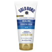 Gold Bond, Ultimate, odos terapinis kremas, gydomasis, alavijas, 155g (5,5 uncijos) blue