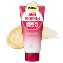 Milk Touch Plum Pore Toning Vitamin Peeling Cleansing Foam, 150ml, 1 piece pink