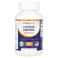 Vitamatic, Laktazės fermentas, 9 000 FCC, 240 tablečių