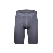 Vyriški apatiniai ilgomis klešnėmis, bokseriai, šortai, kvėpuojantys apatiniai, sportiniai apatiniai, kelnaitės M L XL 2XL 3XL L pilka