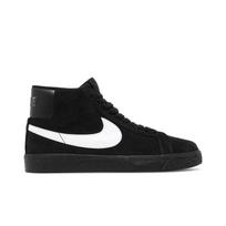 Nike Zoom Blazer Mid SB 'Black White' (Unisex) Black / Black / Black / White Skateboard Shoes 864349 007 37.5 black