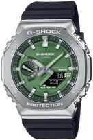 [Casio] G-Shock laikrodis [Metaliniu dengtu „Bluetooth“ su tvirtu saulės biomasės plastiku GBM-2100A-1A3JF vyriškas juodas žalia