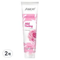 Shakat Body Peeling Gel Rose, 310ml, 2 units pink