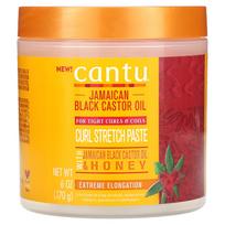 Cantu, Jamaikos juodųjų ricinų aliejus, Garbanų tempimo pasta, 6 uncijos (170 g) beige
