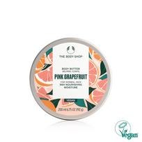 The Body Shop Body Butter 200ml (Choose 1 of 6 types) (Vegan) Pink Grapefruit gray