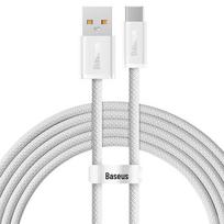 Baseus 100W USB-A to Type-C Super Fast Charging Cable white