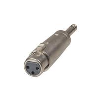 Cannon/XLR į 6,5 mm kištuko adapteris su 3 kontaktų (Moteris)