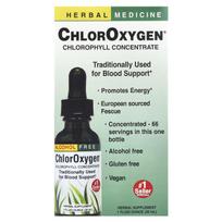 Žolelės ir kt., ChlorOxygen®, Chlorofilo koncentratas, Be alkoholio, 1 fl oz (30 ml)