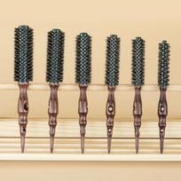 Atara keraminis Donmo plaukų suktukas-šepetys Ceramic Donmo Hair Roll No. 3 (15mm) black