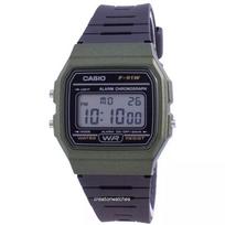 „Casio Classic“ kasdienis žadintuvas F-91WM-3A F91WM-3A vyriškas laikrodis pilka