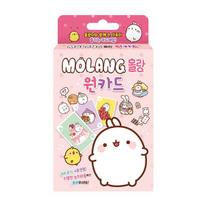 Molang vienos kortos korėjietiškas stalo žaidimas white