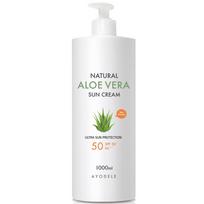 Ayodele ekologiškas alavijo kremas nuo saulės, 1000 ml, 1 vnt. white
