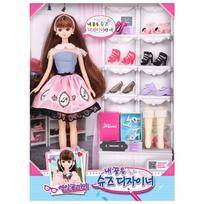 [Mimi World Official] Seventeen Mimi My dream is to be a shoe designer, popular Korean character toys black