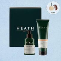 Heath Specialus Dovanų Rinkinys Viskas viename losjonas + Plaukų ir kūno prausiklis gray