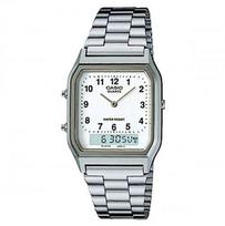 [CASIO] CASIO Classic Digital Analog Combination Watch AQ-230A-7BMQ FREE white