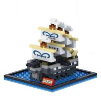 Nanoblock Piratų Tauta Karinio Jūros Laivyno Karinis Laivas I 330 detalių (PCS) gray